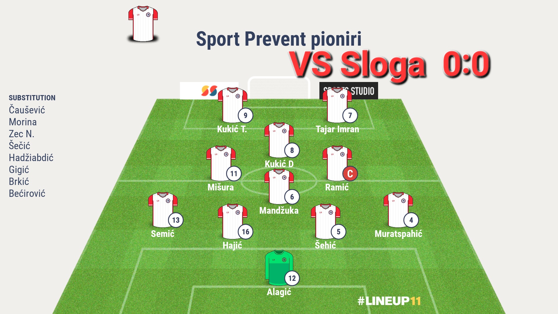 U15 NK Sloga - NK Sport Prevent 0-0