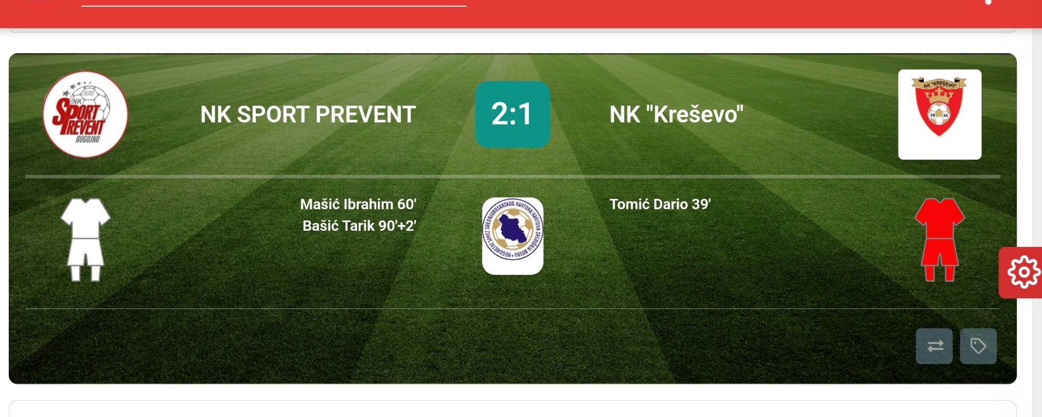 A Kantonalna liga SBK 7.kolo