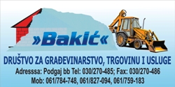 BAKIĆ d.o.o. Bugojno